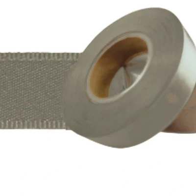 taupe double sided satin ribbon