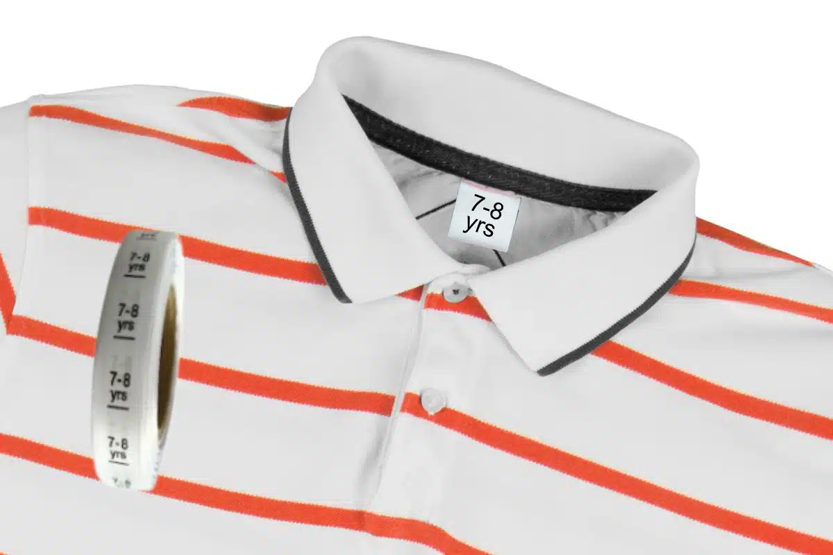 kids garment size tags 7-8 years