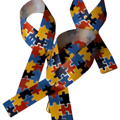 Autism Awareness Ribbons