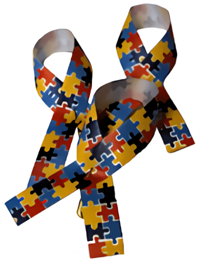 Autism Awareness Ribbons