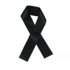 black awareness ribbons pack of 100