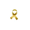 gold awareness ribbons childhood cancer packs of 100 units