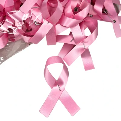 pink breast cancer awareness ribbons