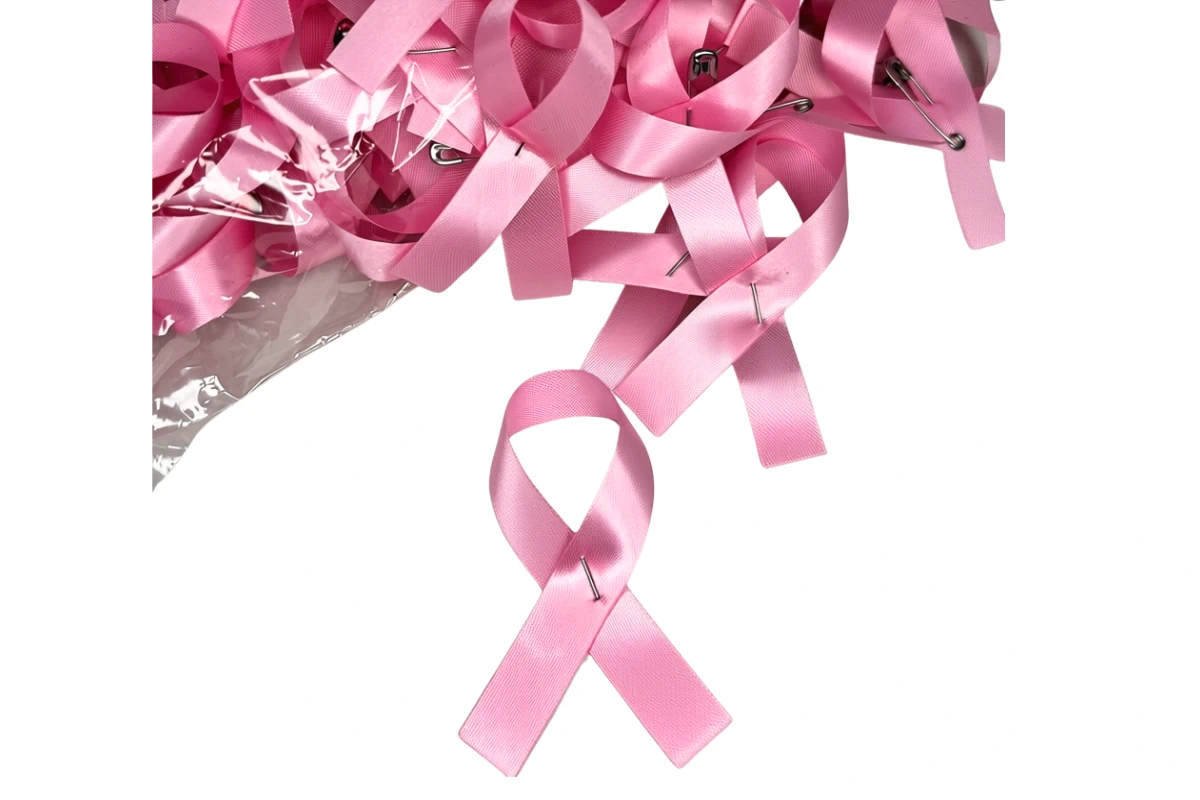 pink breast cancer awareness ribbons