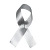 awareness ribbon silver