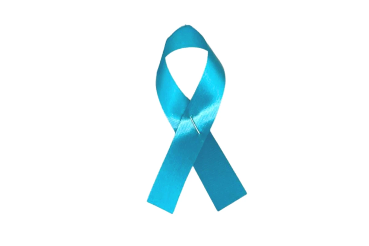 teal awareness ribbon