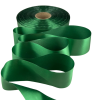 bottle green polyester satin ribbon