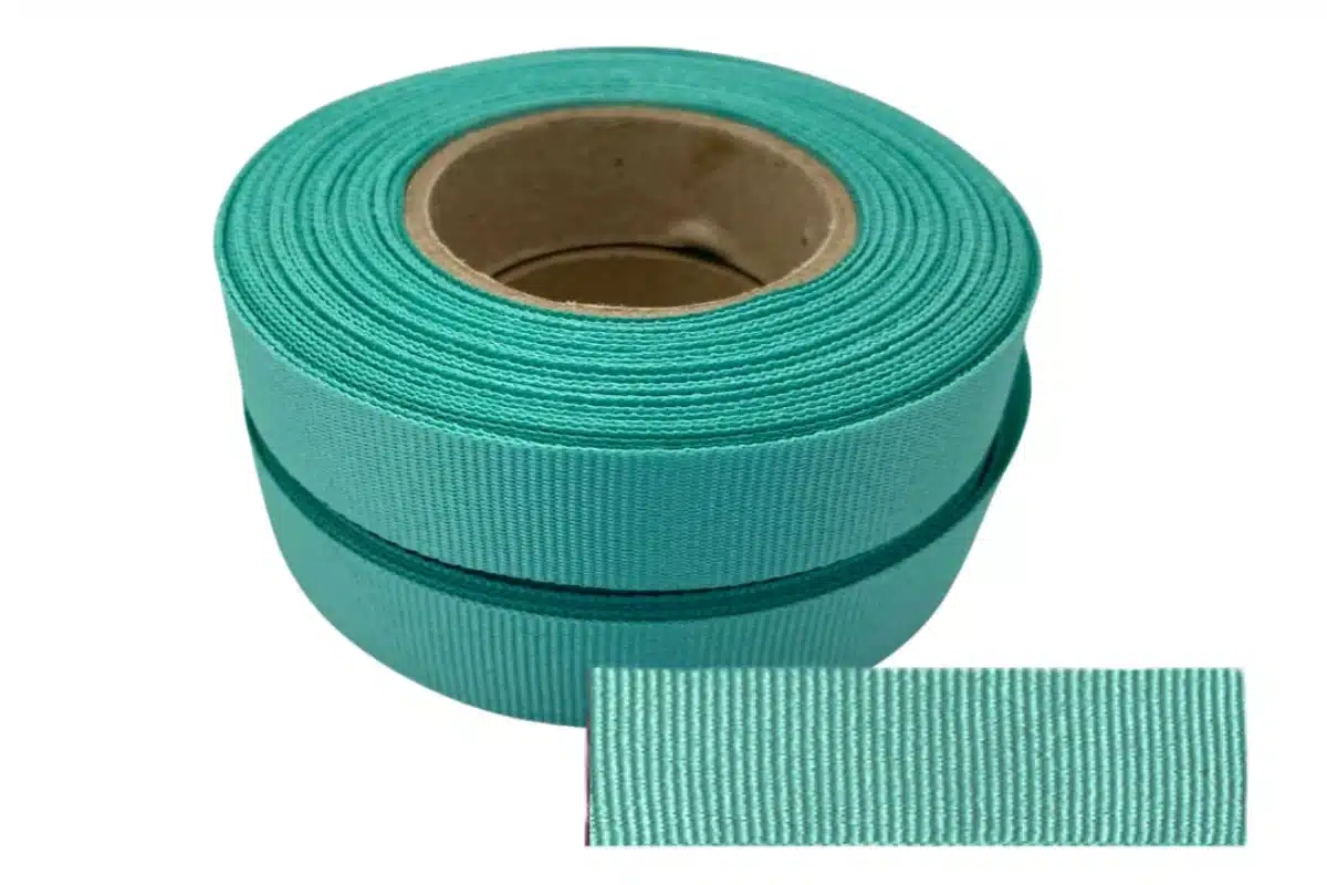 copper green petersham ribbon 10m rolls