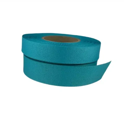 cyan petersham ribbon 10 meter rolls