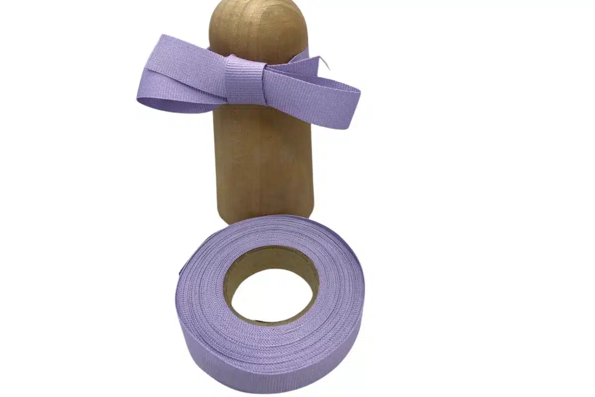 lilac petersham ribbon