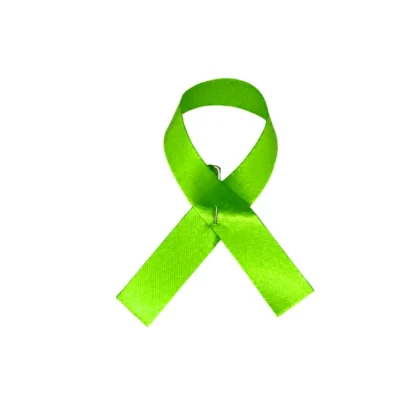 lime green awareness ribbon