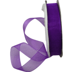 purple organza ribbon 30m roll