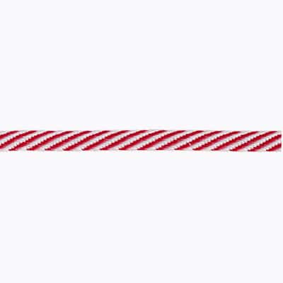 petersham diagonal stripes red white