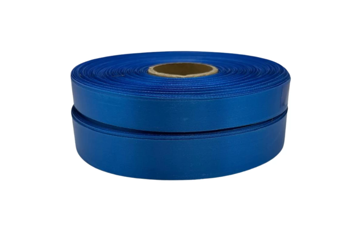 pastel blue polyester satin ribbon 100m rolls