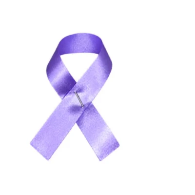 periwinkle lilac awareness ribbon