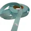 happy easter aqua blue petersham ribbon 15mm x 10m