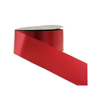 poly florist tear ribbon red