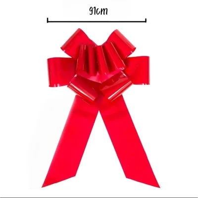 Car Presentation pull bow in red 91cm