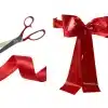 Red ribbon cutting kit