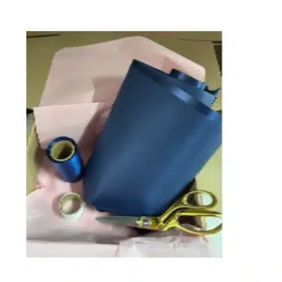 royal blue ribbon cutting kit box