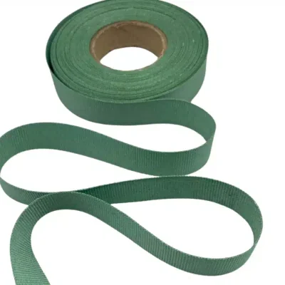 sage green petersham ribbon 15mm