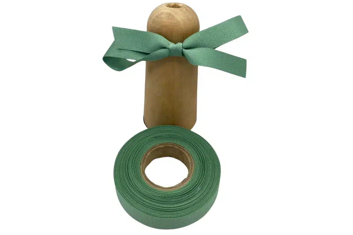 sage green petersham ribbon