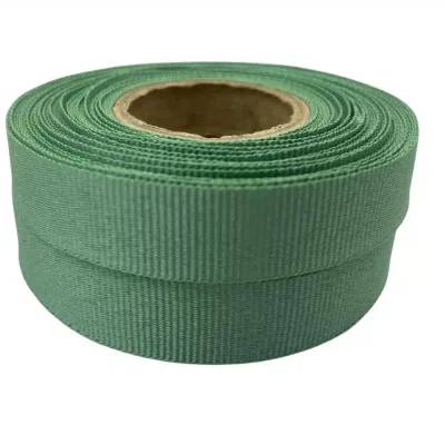 sage green petersham ribbon 10m rolls