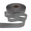 silver grey polyester satin ribbon