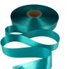 turquoise polyester satin ribbon