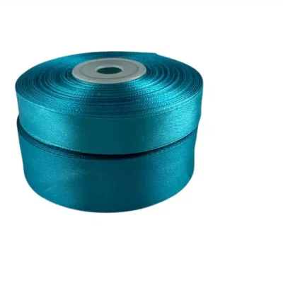 teal turquoise single sided satin ribbon rolls 30m ribbon rolls