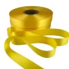 yellow polyester satin ribbon